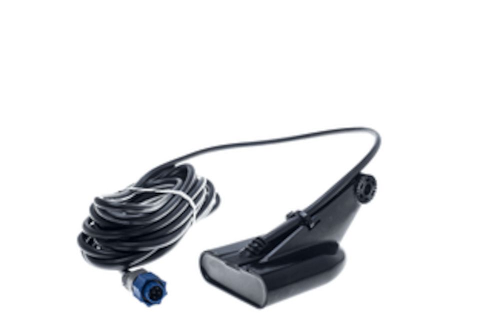 Transom-mount, 50 kHz/200 kHz Broadband and DownScan™ Transducer
