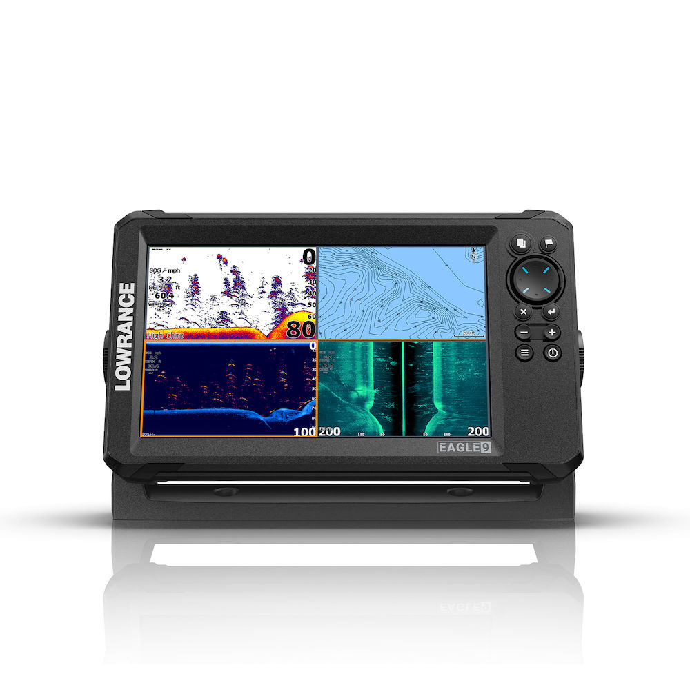 Eagle 9 with TripleShot™ HD Transducer and C-MAP DISCOVER™ OnBoard