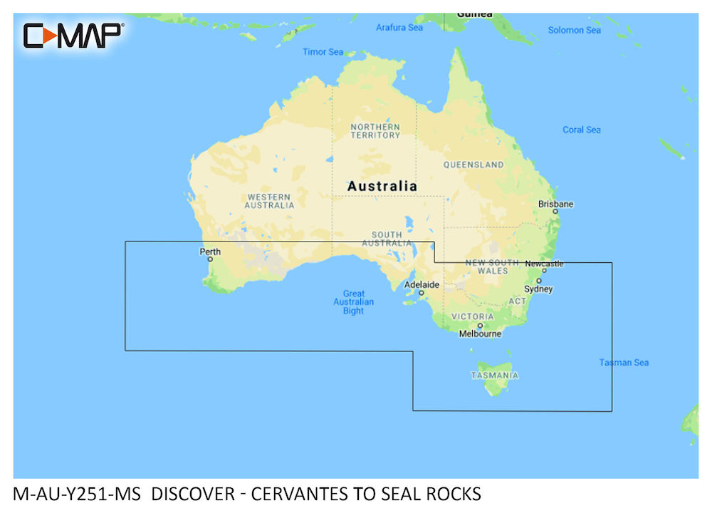 C-MAP® DISCOVER™ - Cervantes to Seal Rocks
