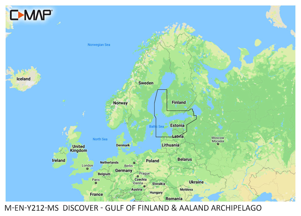 C-MAP® DISCOVER™ - Gulf of Finland & Aaland Archipelago