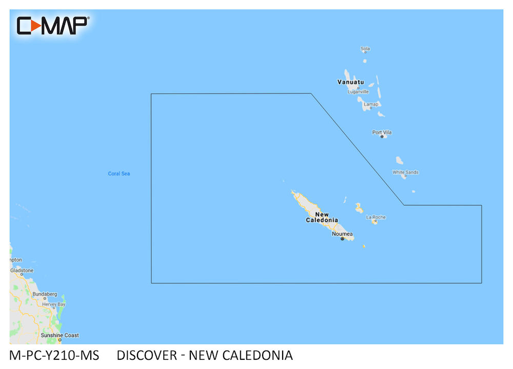 C-MAP DISCOVER - New Caledonia