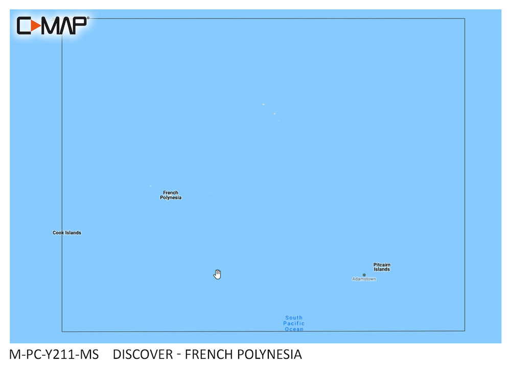 C-MAP® DISCOVER™ - French Polynesia